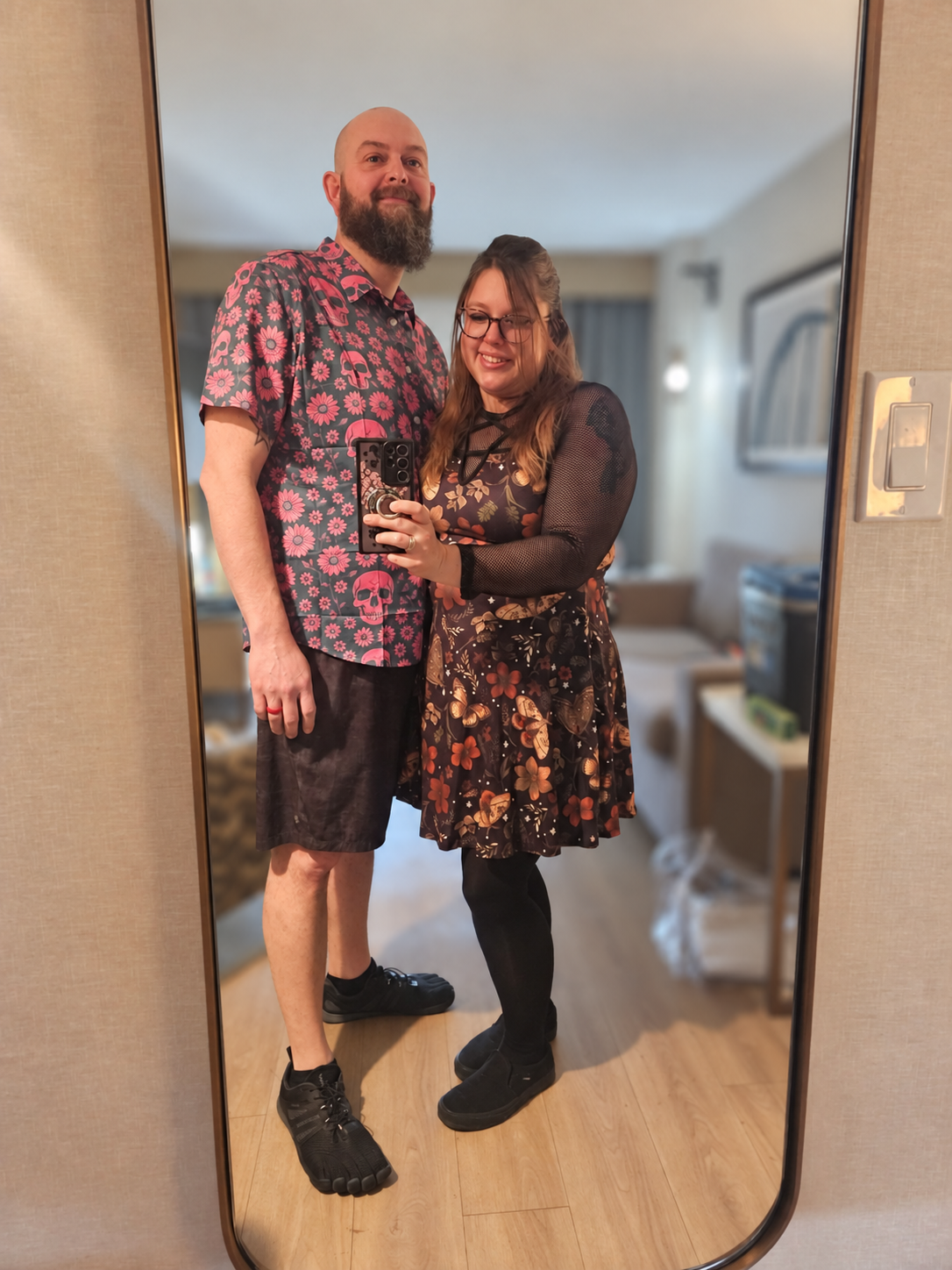Nick and Kylie, owners of Obsidian Styles LLC